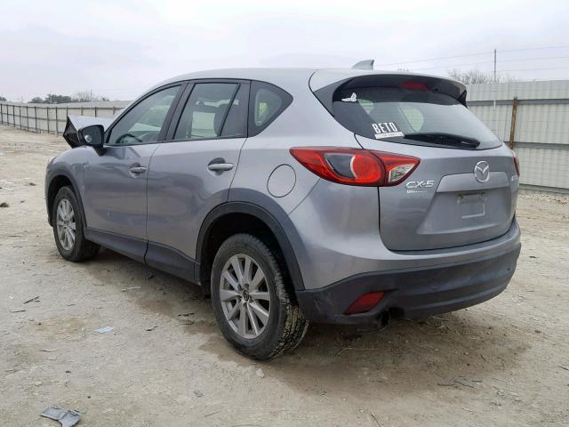 JM3KE2BE5F0460690 - 2015 MAZDA CX-5 SPORT SILVER photo 3