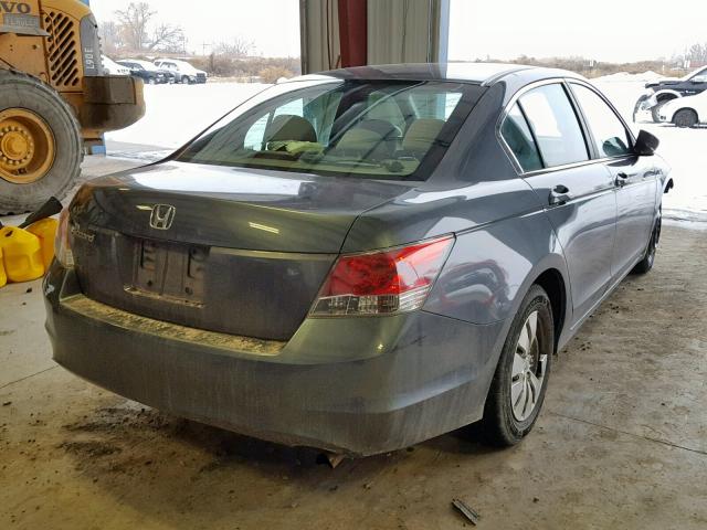 1HGCP26309A154027 - 2009 HONDA ACCORD LX Կապույտ լուսանկար 4