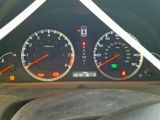 1HGCP26309A154027 - 2009 HONDA ACCORD LX Կապույտ լուսանկար 8