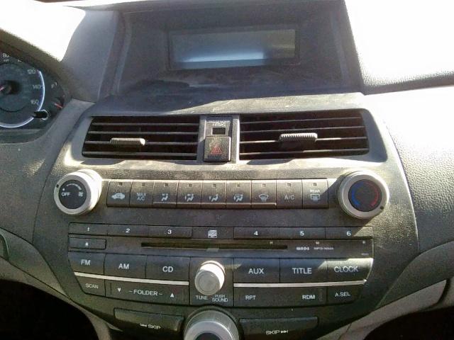 1HGCP26309A154027 - 2009 HONDA ACCORD LX Կապույտ լուսանկար 9