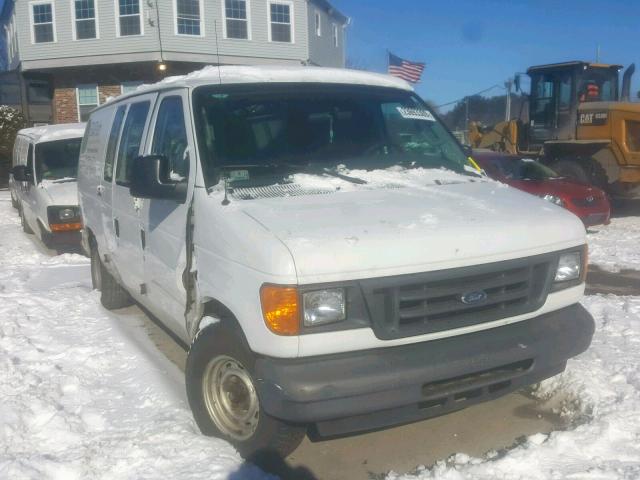 1FTRE14W86DB37721 - 2006 FORD ECONOLINE WHITE photo 1