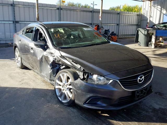 JM1GL1V57H1125969 - 2017 MAZDA 6 TOURING GRAY photo 1