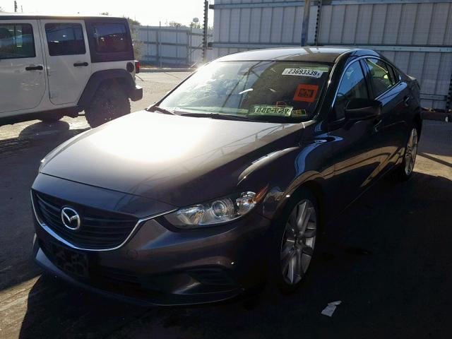 JM1GL1V57H1125969 - 2017 MAZDA 6 TOURING GRAY photo 2