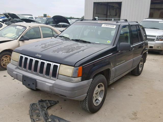 1J4FX58S0TC200592 - 1996 JEEP GRAND CHER BLACK photo 2