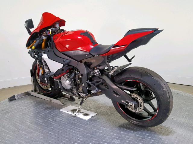 JYARN39E3FA001263 - 2015 YAMAHA YZFR1 RED photo 6