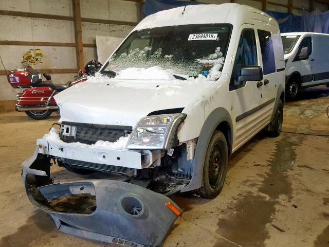 NM0LS6AN0DT134108 - 2013 FORD TRANSIT CO WHITE photo 2