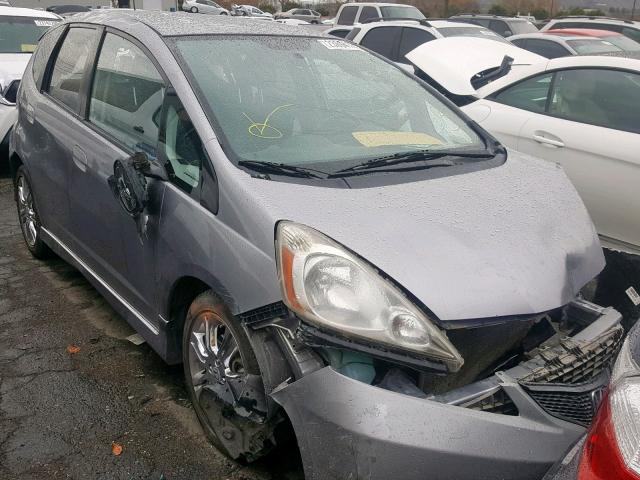 JHMGE88429S032213 - 2009 HONDA FIT SPORT GRAY photo 1