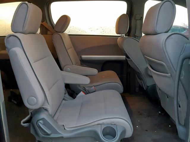 5N1BV28U17N132934 - 2007 NISSAN QUEST S GRAY photo 6