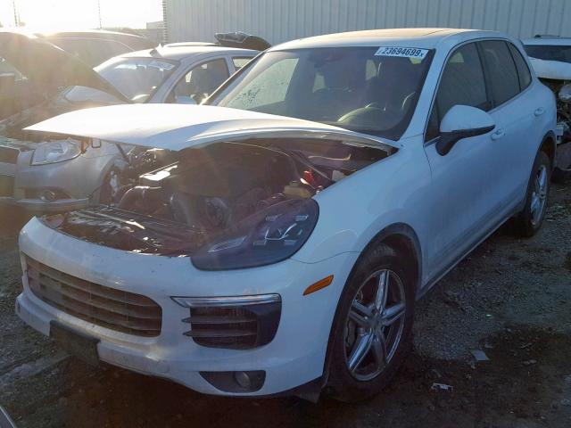 WP1AB2A26HLA52722 - 2017 PORSCHE CAYENNE S WHITE photo 2