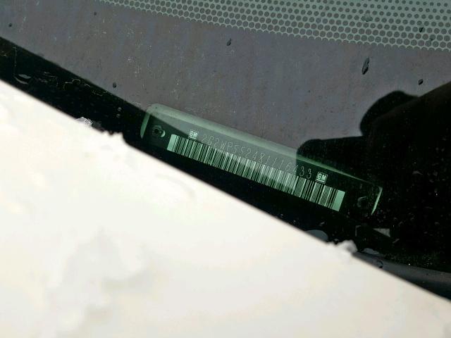 2G2WP552481116433 - 2008 PONTIAC GRAND PRIX WHITE photo 10