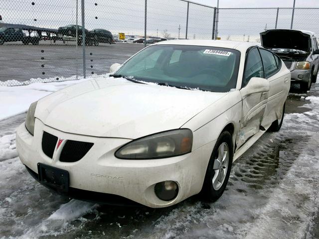 2G2WP552481116433 - 2008 PONTIAC GRAND PRIX WHITE photo 2