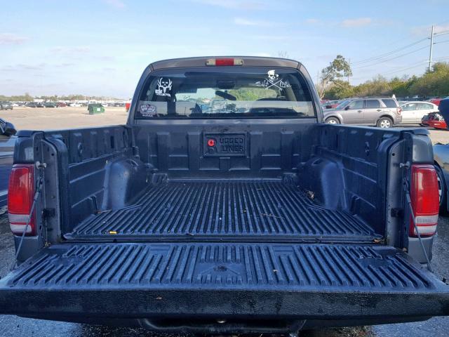 1D7HL38X93S128295 - 2003 DODGE DAKOTA QUA GRAY photo 9