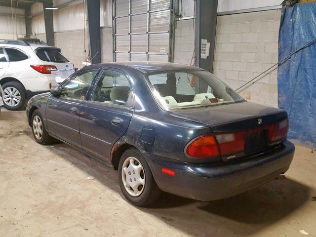 JM1BC1426V0123245 - 1997 MAZDA PROTEGE LX BLUE photo 3