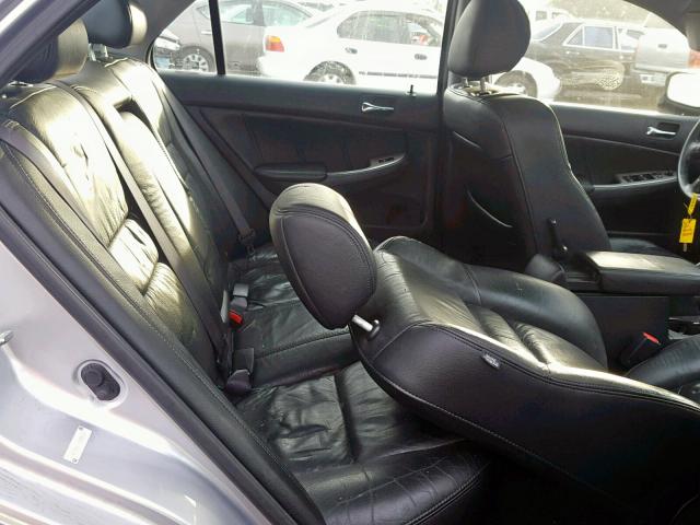 1HGCM66515A026620 - 2005 HONDA ACCORD EX GRAY photo 6