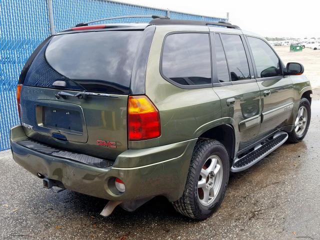 1GKDS13S422244258 - 2002 GMC ENVOY GREEN photo 4