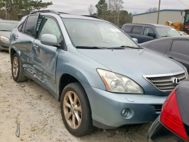 JTJGW31U582006695 - 2008 LEXUS RX 400H BLUE photo 1