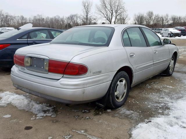 1G4HR54K5YU124248 - 2000 BUICK LESABRE LI SILVER photo 4