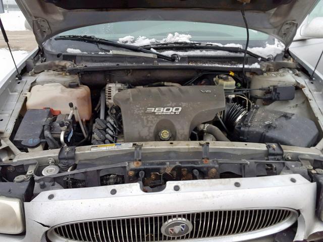 1G4HR54K5YU124248 - 2000 BUICK LESABRE LI SILVER photo 7