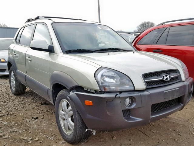 KM8JN12D07U491793 - 2007 HYUNDAI TUCSON SE BEIGE photo 1