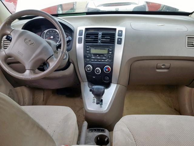 KM8JN12D07U491793 - 2007 HYUNDAI TUCSON SE BEIGE photo 9