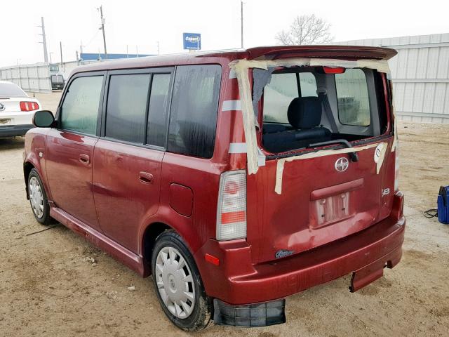 JTLKT324264091781 - 2006 TOYOTA SCION XB Қызыл фото 3