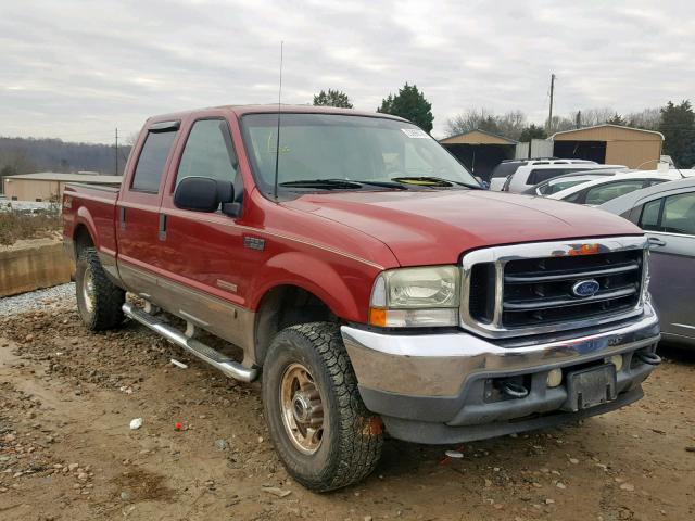 1FTNW21P33EB64538 - 2003 FORD F250 SUPER RED photo 1