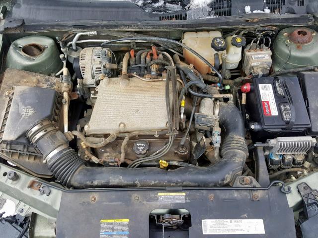 1G1ZT52874F153923 - 2004 CHEVROLET MALIBU LS GREEN photo 7