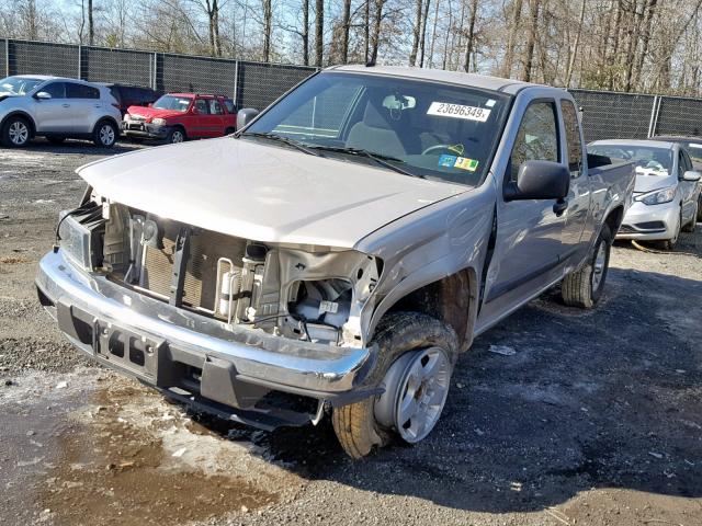 1GTDT19E388152252 - 2008 GMC CANYON SILVER photo 2