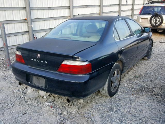 19UUA56652A031346 - 2002 ACURA 3.2TL BLACK photo 4