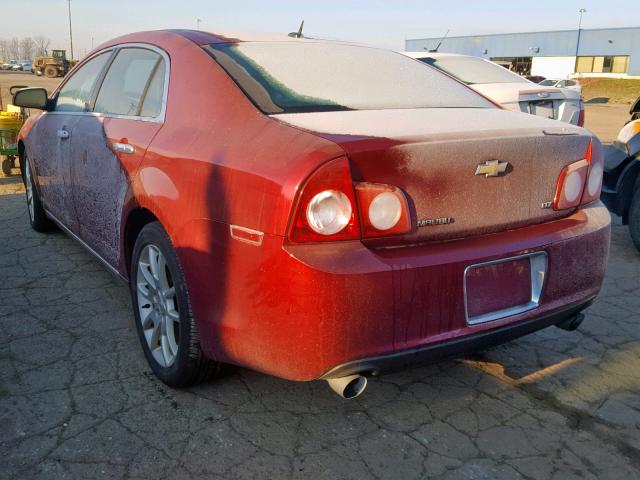 1G1ZK57729F260548 - 2009 CHEVROLET MALIBU LTZ წითელი ფოტო 3