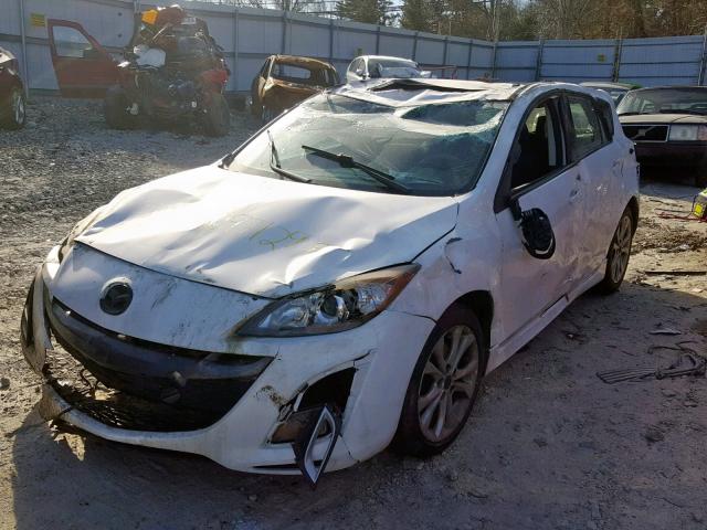 JM1BL1H67A1284186 - 2010 MAZDA 3 S Biały zdjęcie 2