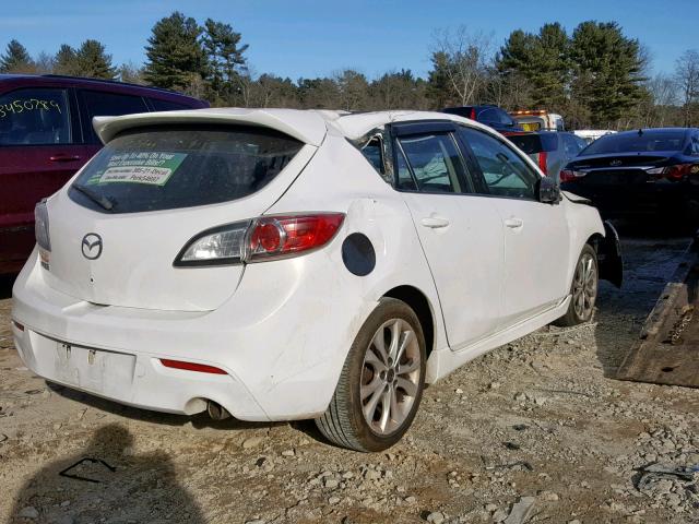 JM1BL1H67A1284186 - 2010 MAZDA 3 S Biały zdjęcie 4
