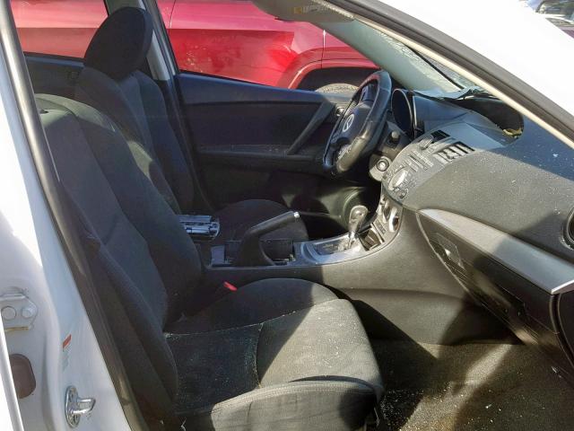 JM1BL1H67A1284186 - 2010 MAZDA 3 S Biały zdjęcie 6