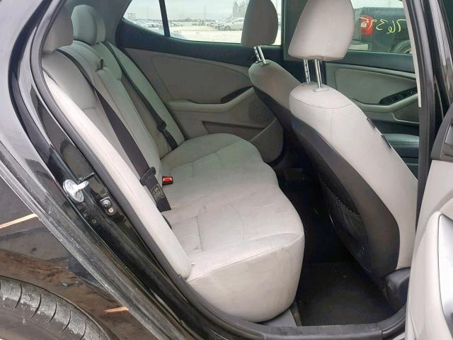 KNAGM4A71F5653239 - 2015 KIA OPTIMA LX BLACK photo 6