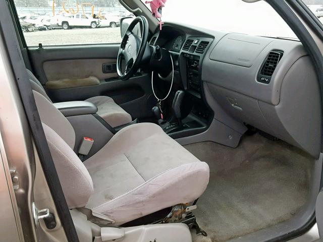 JT3HN86R120385925 - 2002 TOYOTA 4RUNNER SR Серебристый фото 5