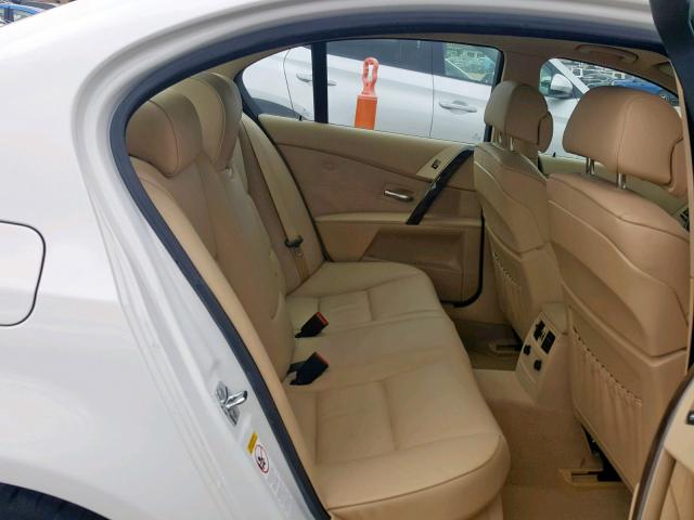 WBANA73514B807704 - 2004 BMW 530 I Ақ фото 6