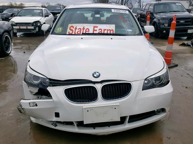 WBANA73514B807704 - 2004 BMW 530 I Ақ фото 9