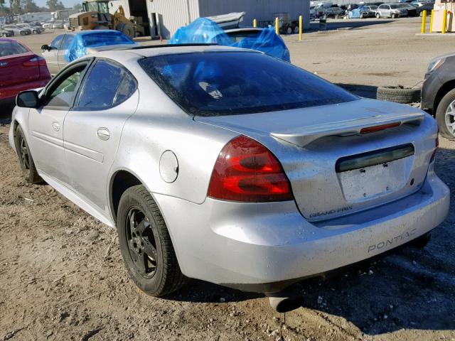 2G2WS522941243000 - 2004 PONTIAC GRAND PRIX SILVER photo 3