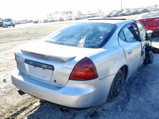 2G2WS522941243000 - 2004 PONTIAC GRAND PRIX SILVER photo 4