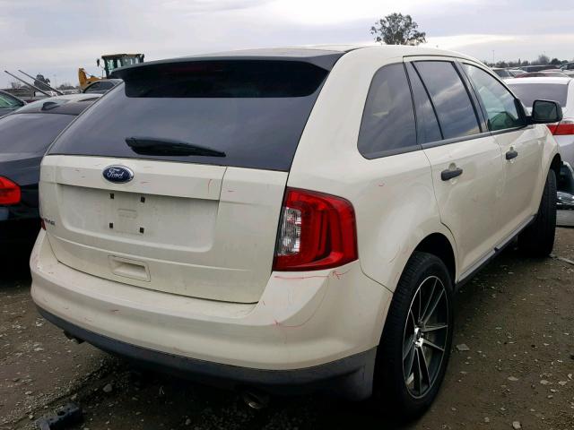 2FMDK36C98BA26973 - 2008 FORD EDGE SE CREAM photo 4