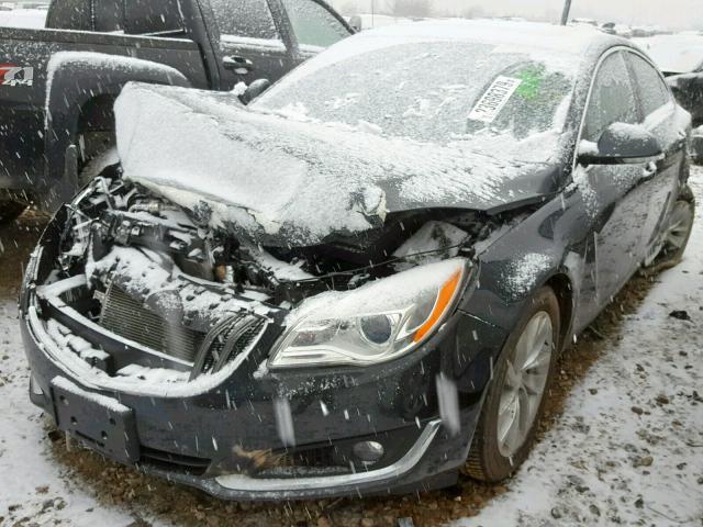 2G4GN5EX1F9139597 - 2015 BUICK REGAL PREM 灰色 照片 2