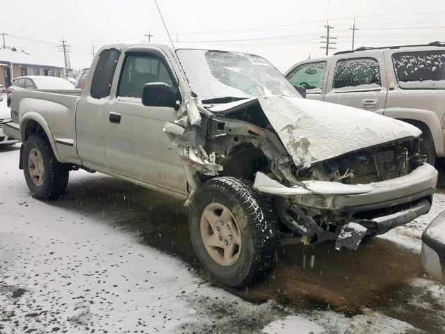 5TEWM72N61Z797405 - 2001 TOYOTA TACOMA XTR SILVER photo 1
