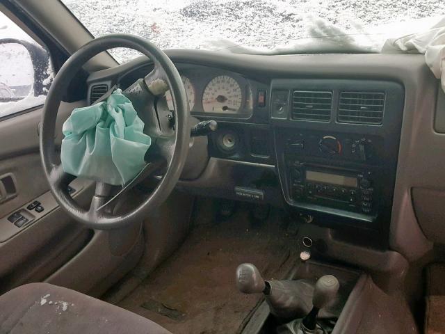 5TEWM72N61Z797405 - 2001 TOYOTA TACOMA XTR SILVER photo 9