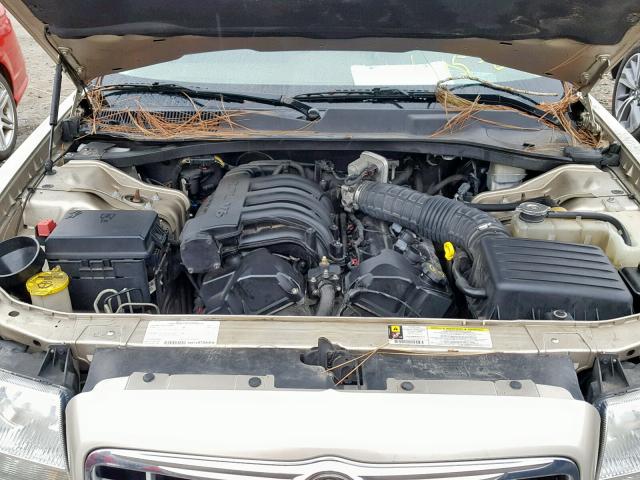 2C3KA43R28H221151 - 2008 CHRYSLER 300 LX BEIGE photo 7