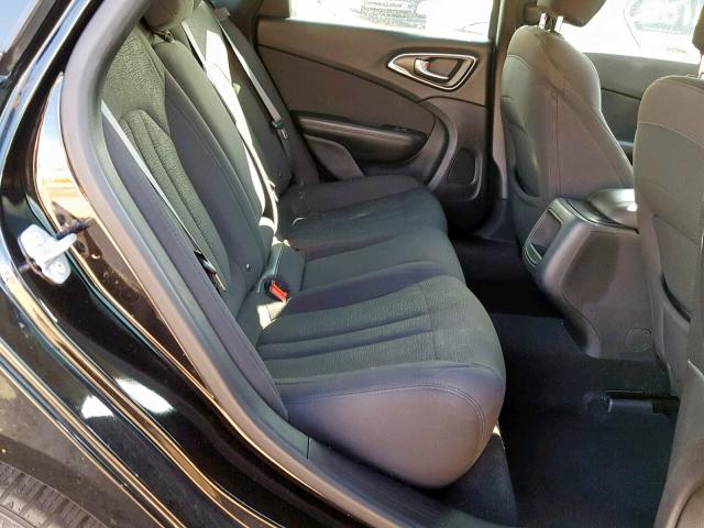 1C3CCCAB3FN755942 - 2015 CHRYSLER 200 LIMITE შავი ფოტო 6