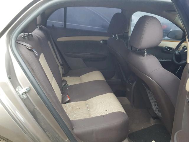 1G1ZC5E0XCF204965 - 2012 CHEVROLET MALIBU 1LT GRAY photo 6