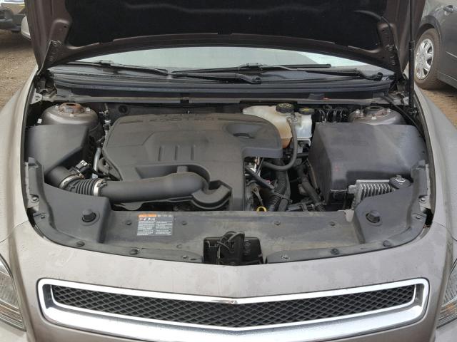 1G1ZC5E0XCF204965 - 2012 CHEVROLET MALIBU 1LT GRAY photo 7