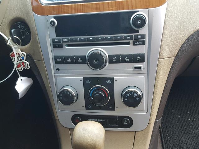 1G1ZC5E0XCF204965 - 2012 CHEVROLET MALIBU 1LT GRAY photo 9