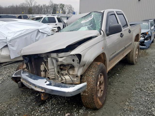 1GTDT136248130674 - 2004 GMC CANYON GRAY photo 2