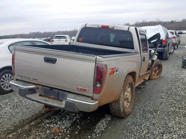 1GTDT136248130674 - 2004 GMC CANYON GRAY photo 4